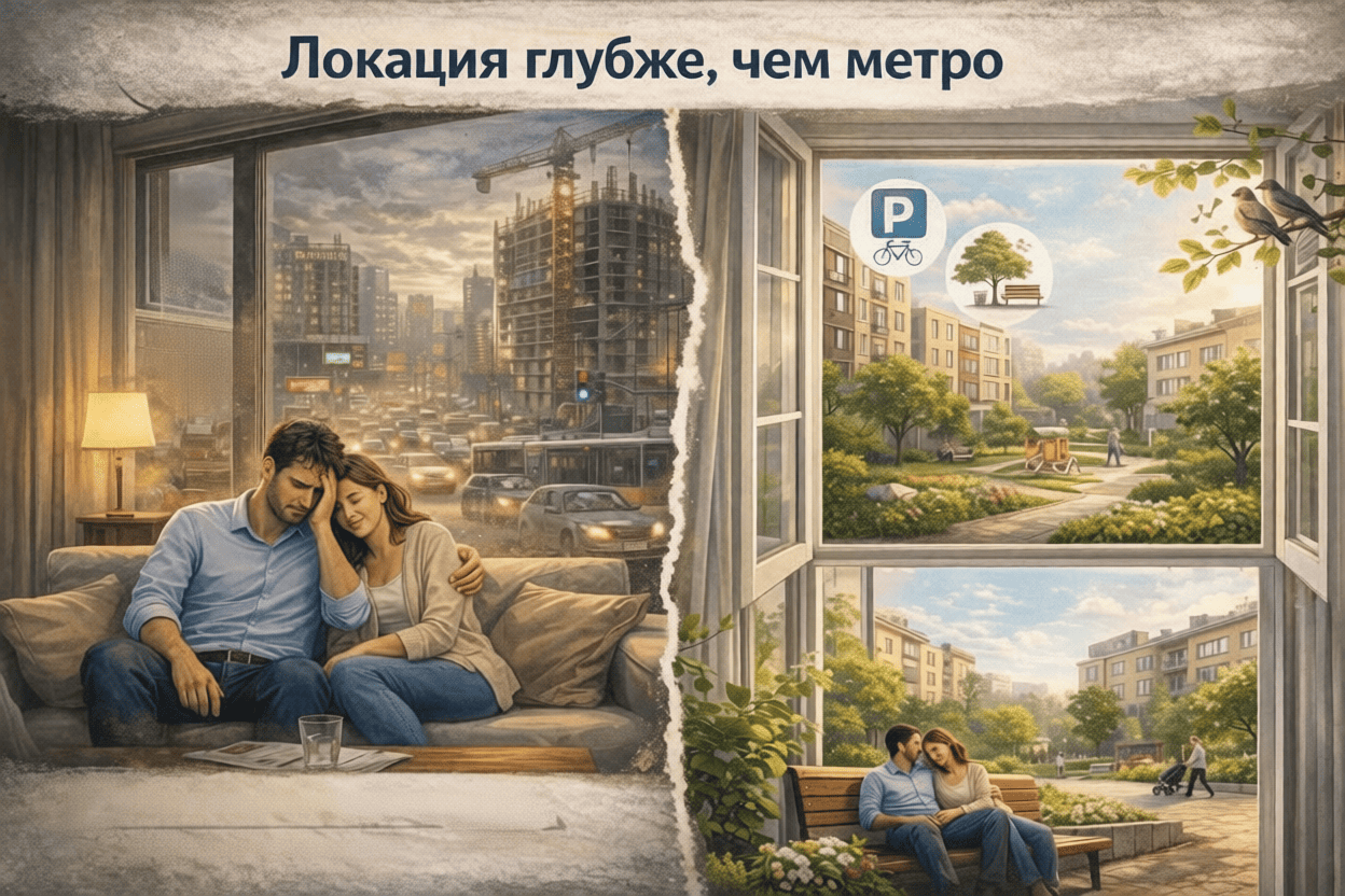 Локация глубже, чем метро