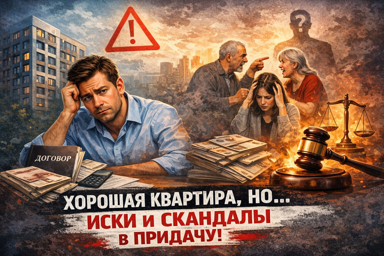 Квартира отличная. Документы есть. Но есть один нюанс — и дальше вы годами доказываете, что вы вообще ни при чём
