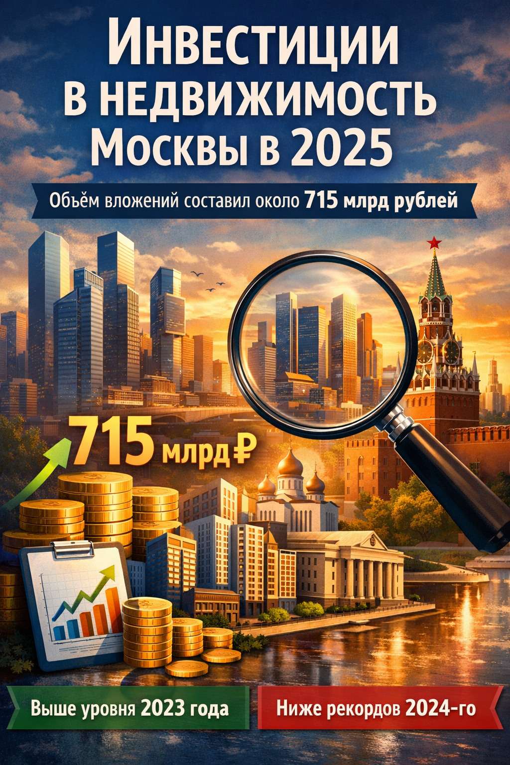 Инвестиции в недвижимость Москвы в 2025