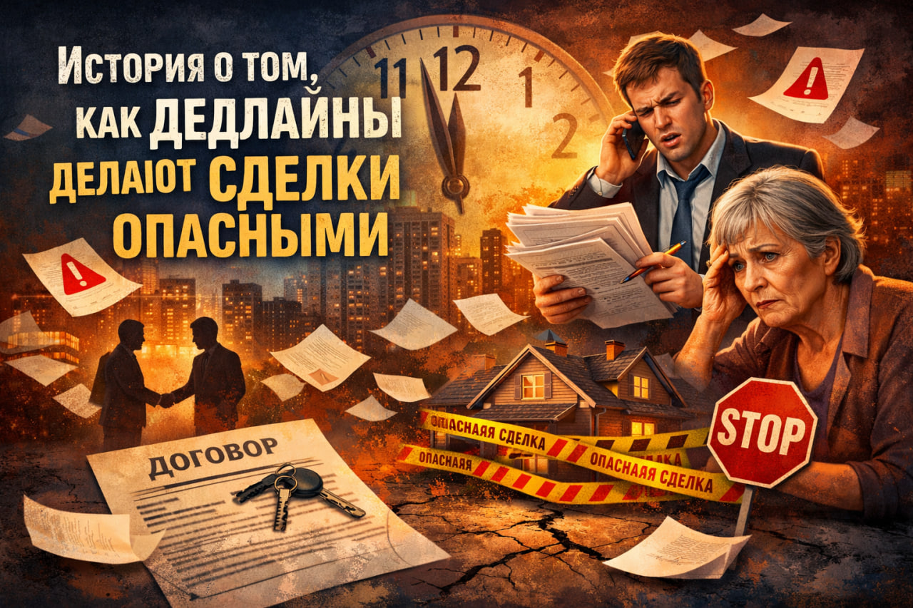 История о том, как дедлайны делают сделки опасными