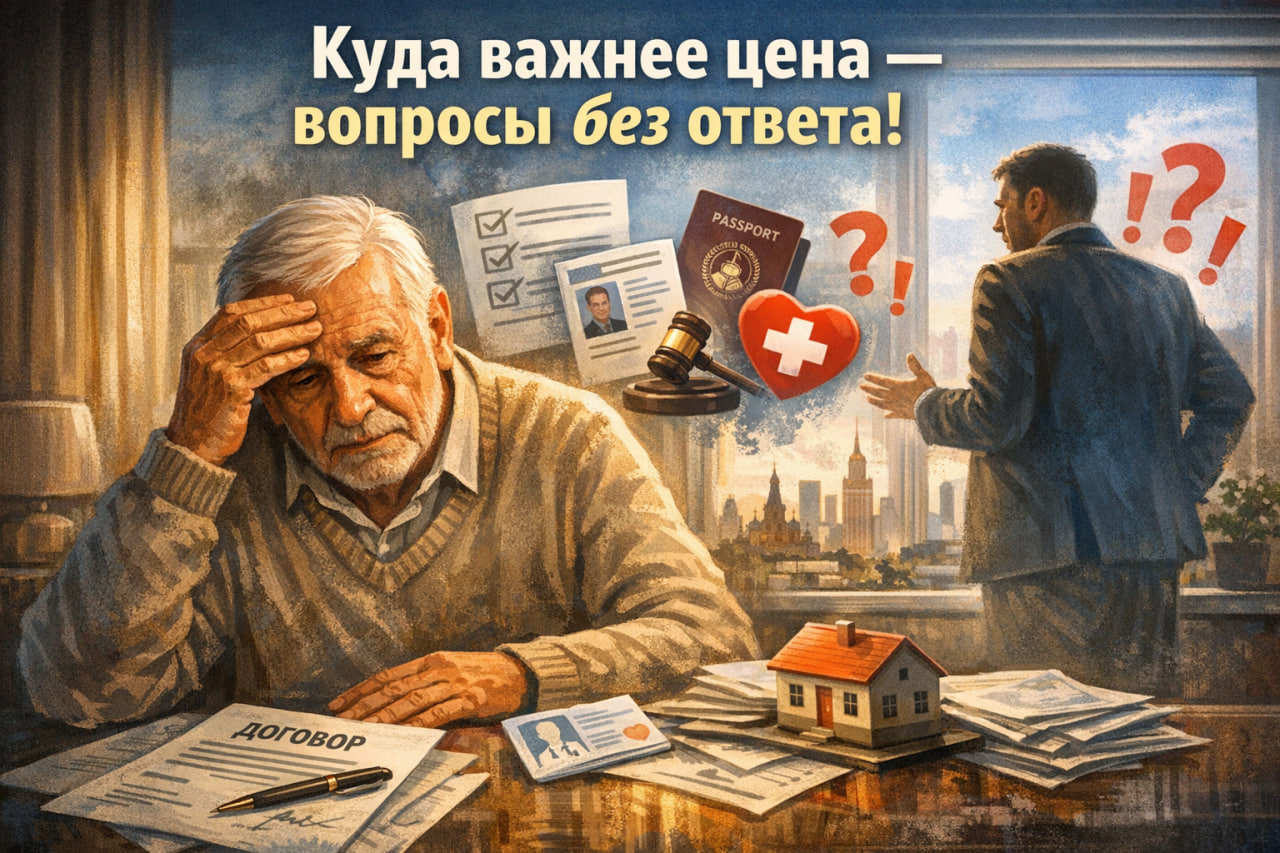 Иногда сделки срываются не из-за цены и даже не из-за самой квартиры