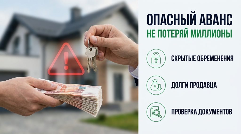Скрытые риски: как крупный аванс может обернуться потерей миллионов при покупке жилья